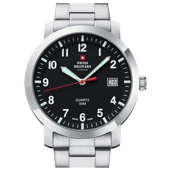 Mens Watch Swiss Military SM34083.07, Quartz, 40mm, 5ATM