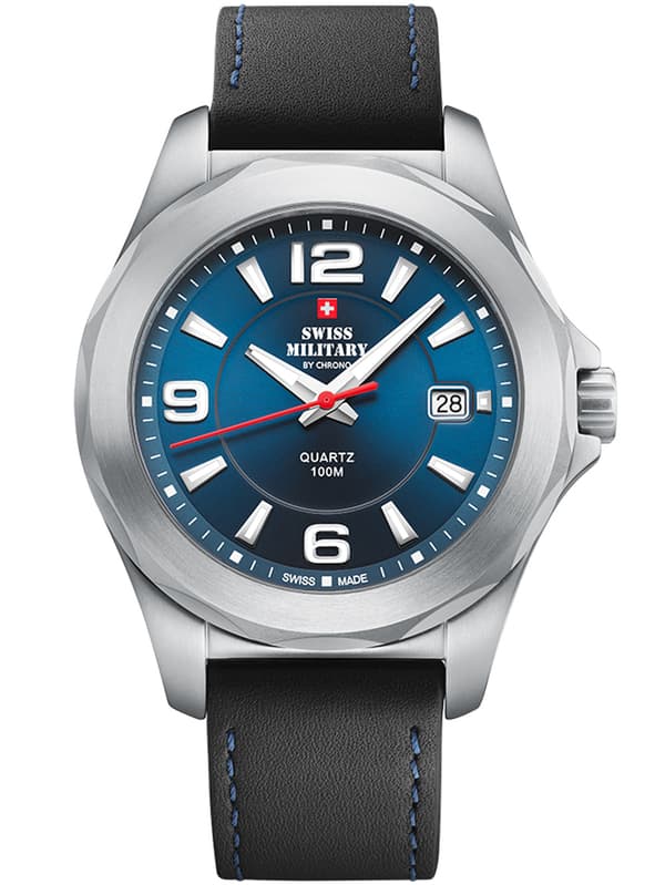 Mens Watch Swiss Military SM34099.02, Quartz, 42mm, 10ATM