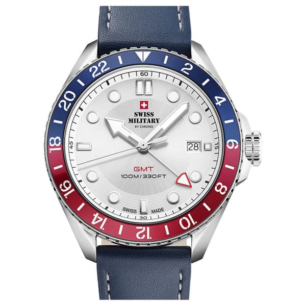 Mens Watch Swiss Military SM34095.05, Quartz, 43mm, 10ATM