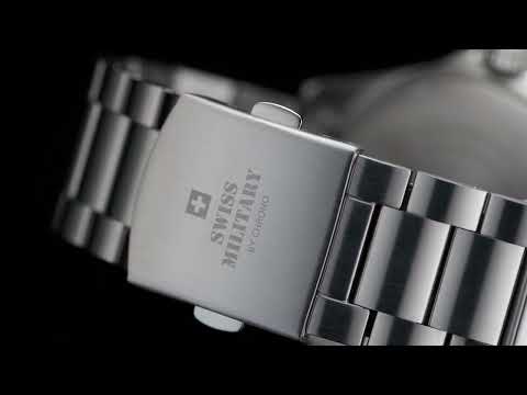 Mens Watch Swiss Military SM34095.02, Quartz, 43mm, 10ATM