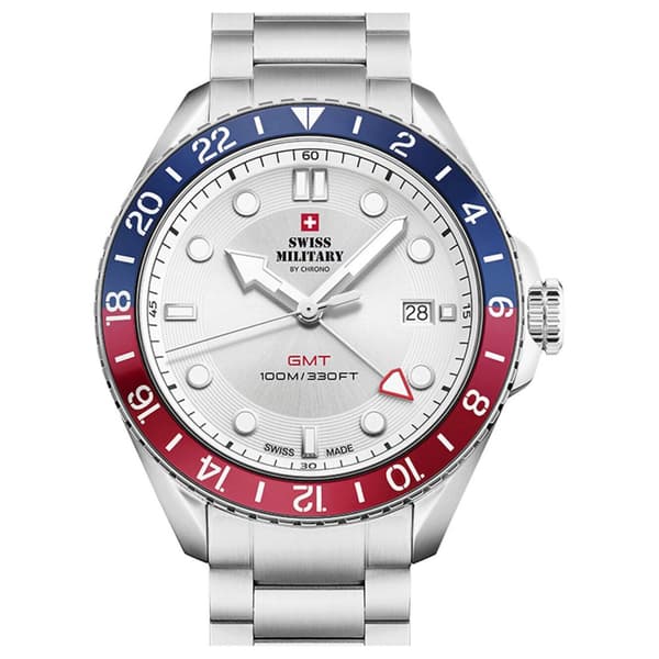 Mens Watch Swiss Military SM34095.02, Quartz, 43mm, 10ATM