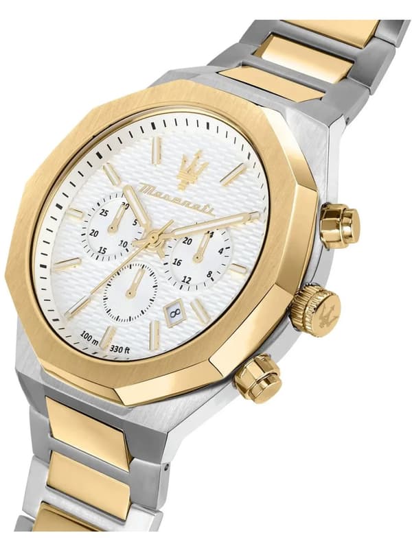Mens Watch Maserati R8873642009, Quartz, 45mm, 10ATM