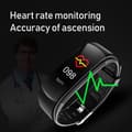 Miniatyrbild 6 av 11: INF Aktivitetsarmband / Fitnessarmband / Pulsklocka Rosa