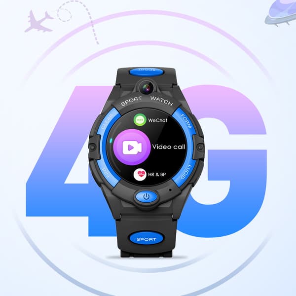 Praktisk GPS �vervakning 4G Smart Barnklocka