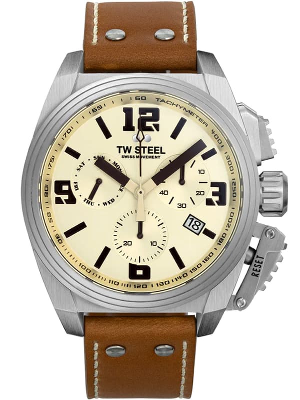 Mens Watch Tw Steel TW1110, Quartz, 46mm, 10ATM