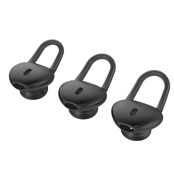 Öronskydd öronpropp öronsnäcka till Huawei B5 3 storlekar 3-pack Svart
