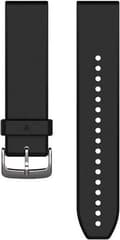 Pikkukuva 4 / 4: Garmin Quickfit 22 mm - silikoniranneke - Zwart