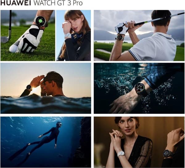 Huawei Watch GT 3 Pro - Smartwatch - 46mm - Titanium
