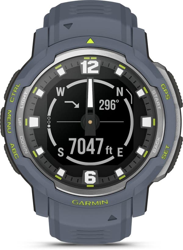 Garmin INSTINCT® CROSSOVER Granitblå/Silver (010-02730-04)