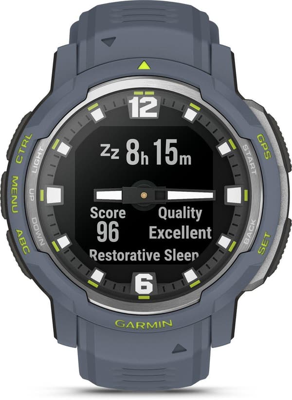 Garmin INSTINCT® CROSSOVER Granitblå/Silver (010-02730-04)