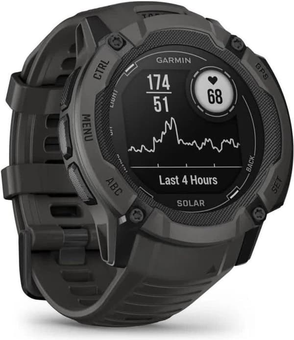 Garmin Instinct 2X Solar 1,1" MIP 50 mm grafit GPS (010-02805-00)