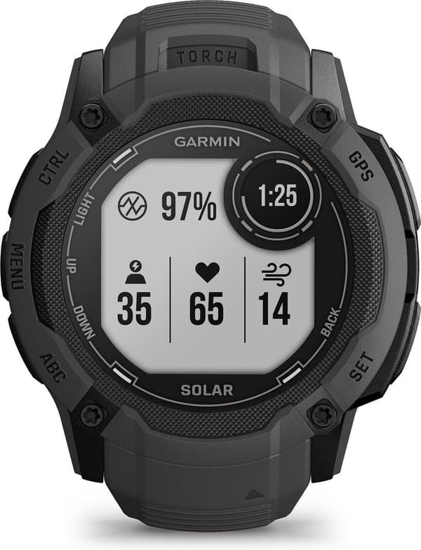 Garmin Instinct 2X Solar 1,1" MIP 50 mm grafit GPS (010-02805-00)