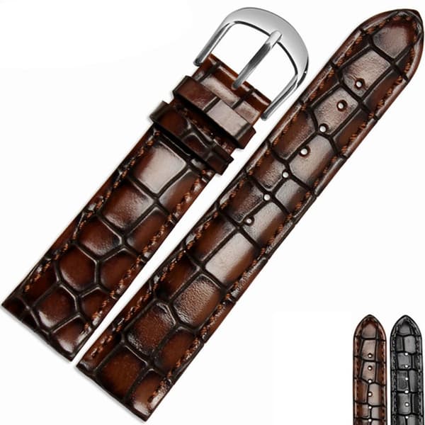 Exklusivt Klockarmband ÄKTA LÄDER (Toppkvalitet)