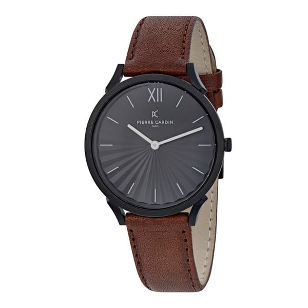 Pierre Cardin Unisex Quartz Analog Leather Watch - CPI.2007