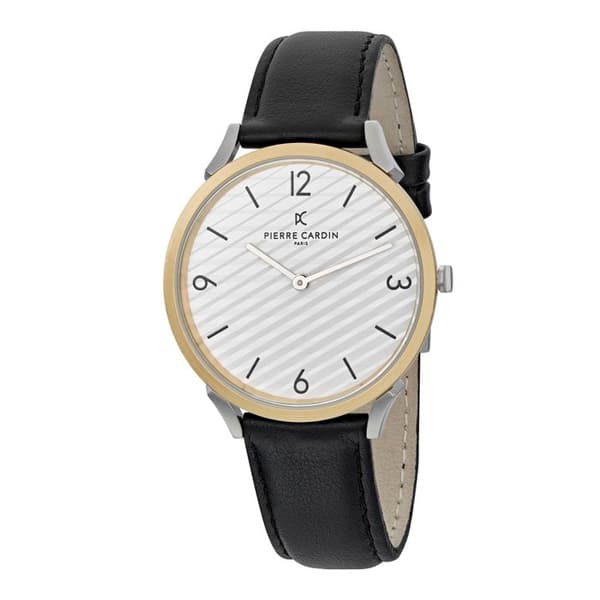 Pierre Cardin Herrklocka CPI.2015 Analog Quartz i svart läder