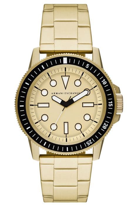 Klocka - Armani Exchange - AX1854 - Kvarts - Analog - Rostfritt stål Guld
