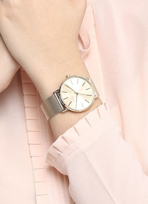 Klocka - Armani Exchange - AX5536 - Rostfritt stål - Guld - Dam