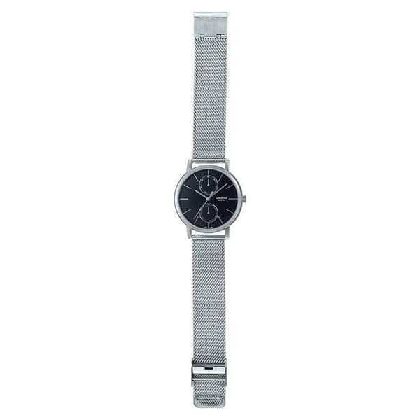 CASIO MTP-B310M-1AVEF herrklocka - grått rostfritt stål - 5 ATM vattentät
