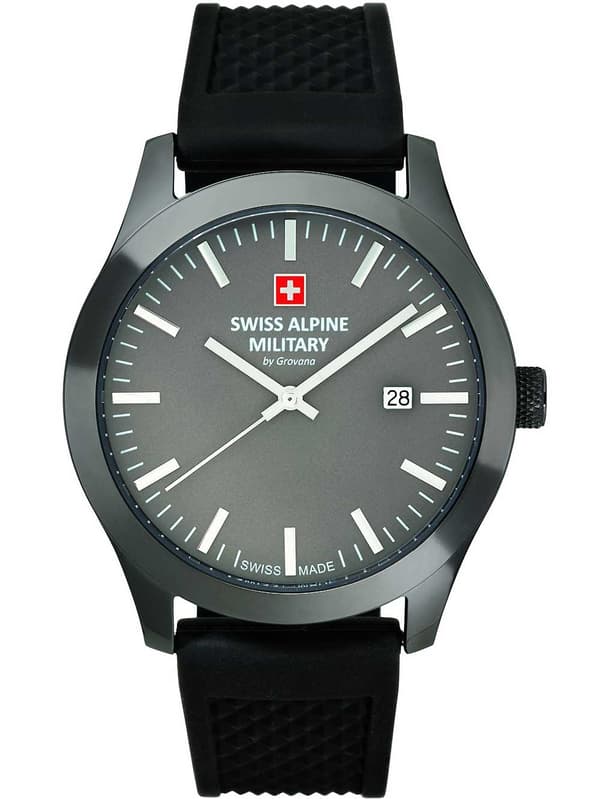 Mens Watch Swiss Alpine Military 7055.1898, Quartz, 43mm, 10ATM