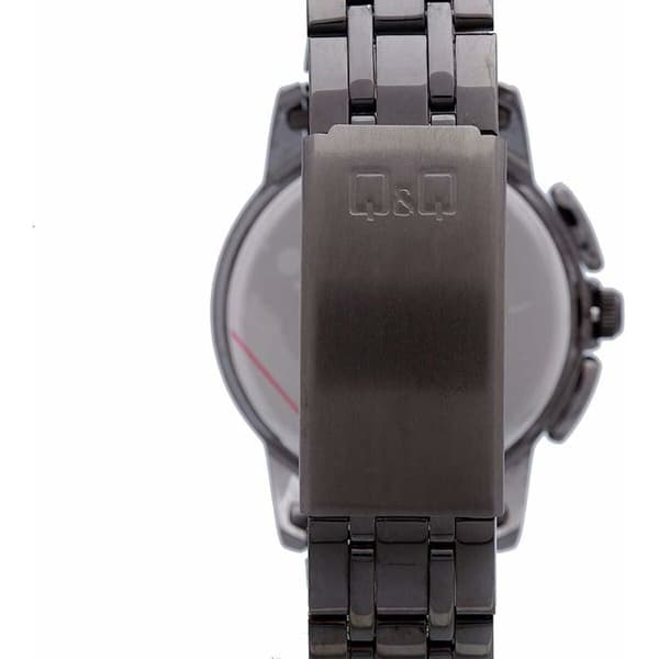 Herrklocka Q&Q Q602J405Y Svart Silvrig (Ø 40 mm)