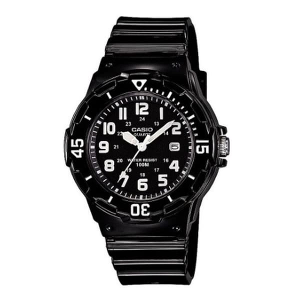 Damklocka Casio LADY DIVER - FULL BLACK (Ø 34 mm)