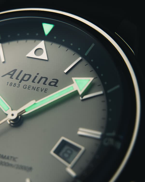 Mens Watch Alpina AL-525S4H6, Automatic, 42mm, 30ATM