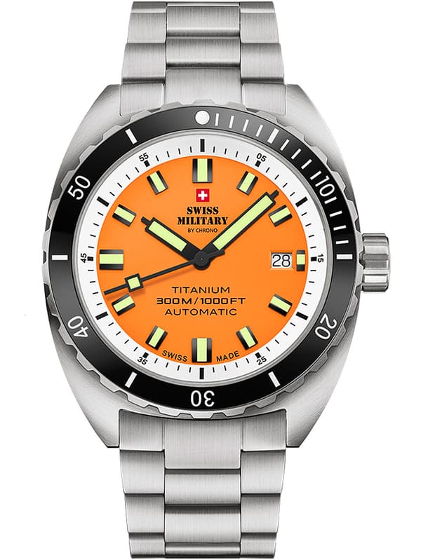 Mens Watch Swiss Military SMA34100.04, Automatic, 42mm, 30ATM