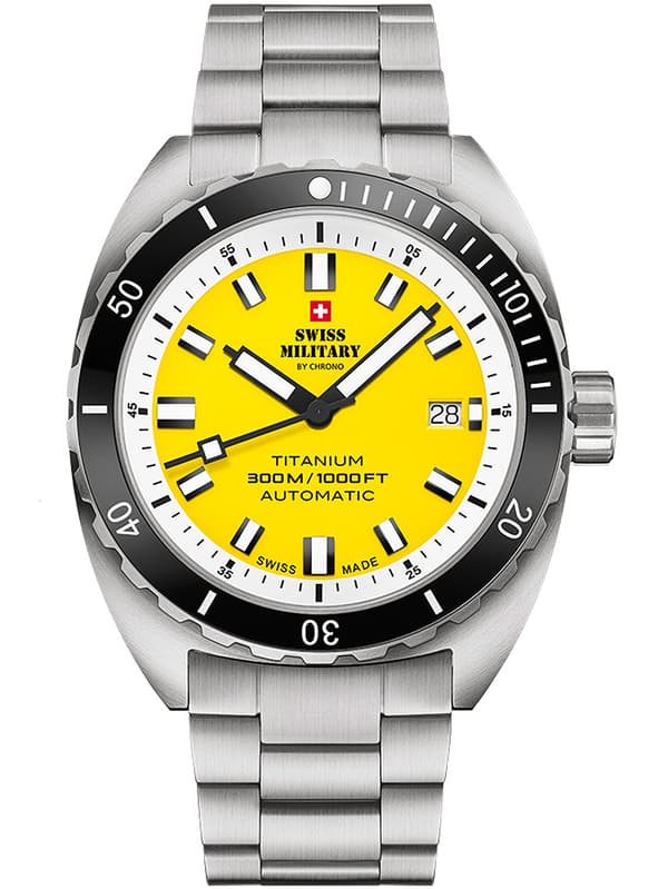 Mens Watch Swiss Military SMA34100.05, Automatic, 42mm, 30ATM
