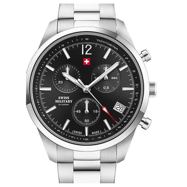Mens Watch Swiss Military SM34097.01, Quartz, 42mm, 5ATM