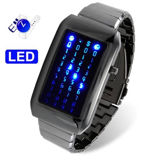Matrixinspirerad Led klocka