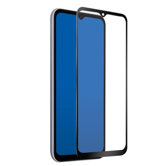 SBS skærmglasbeskytter hærdet glas til Samsung Galaxy A34, sort (TESCRFCSAA34)