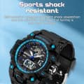 Miniatyrbild 6 av 9: Armbandsklocka Armbandsur Digital vattentät sportklocka etc