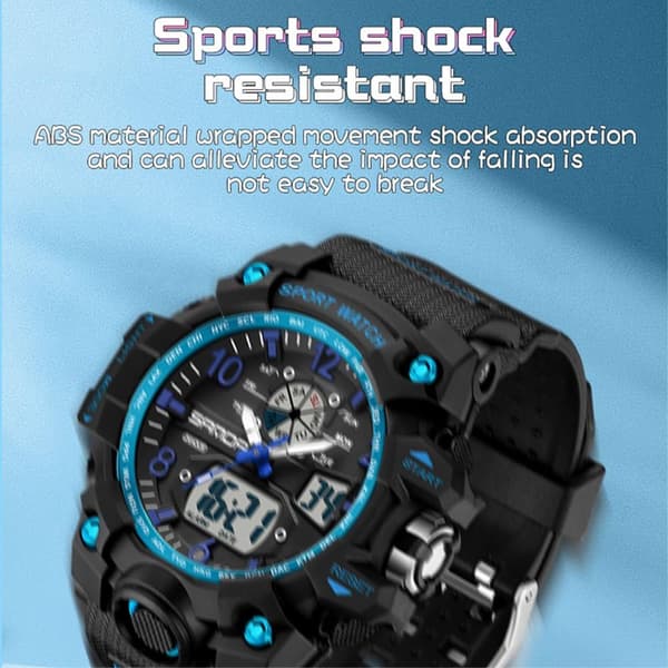 Armbandsklocka Armbandsur Digital vattentät sportklocka etc