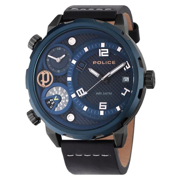 Mens Watch Police PEWJB2195340, Quartz, 51mm, 5ATM
