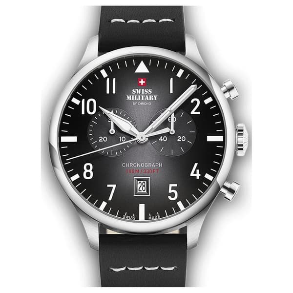 Mens Watch Swiss Military SM34098.05, Quartz, 43mm, 10ATM