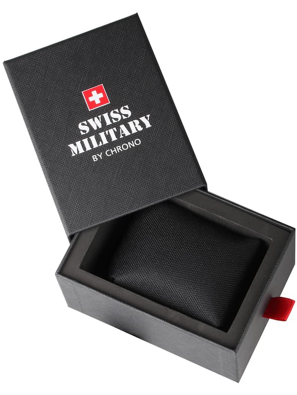 Mens Watch Swiss Military SM34098.08, Quartz, 43mm, 10ATM