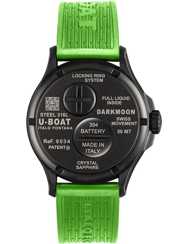 Mens Watch U-Boat 9534, Quartz, 44mm, 5ATM