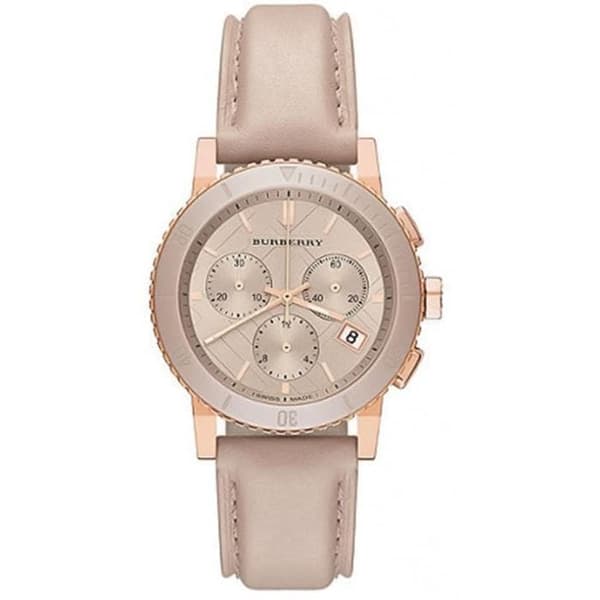 Burberry BU9704 Chronograph Rose gold-tone Women's Watch