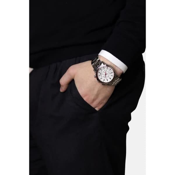 Klocka Herrar ORPHELIA Kvarts Klocka Armband Rostfritt Stål Silver OR82810