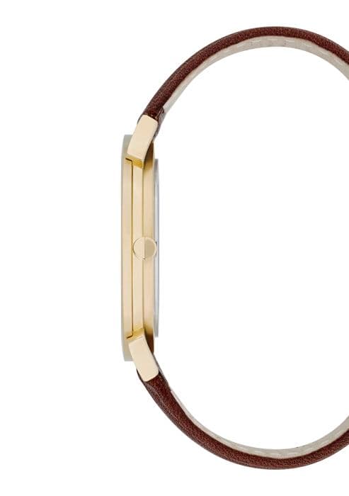 Pierre Cardin-Analog klocka för unisex med kvartsverk i läder - CPI.2012