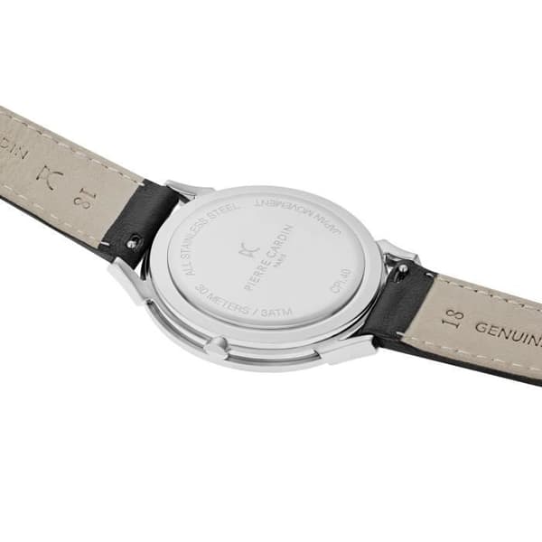 Pierre Cardin CPI.2016 Klocka - Herr - Analog Quartz - Svart läderarmband