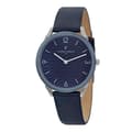 Miniatyrbild 3 av 4: Pierre Cardin Herr Quartz Analog Blue Leather Watch - CPI.2017