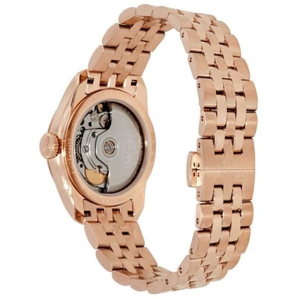 Tissot Watch - Dam - T1082083311700 - Rosa rostfritt stål - Pärlemorskiva - Vattentålig 5 Atm