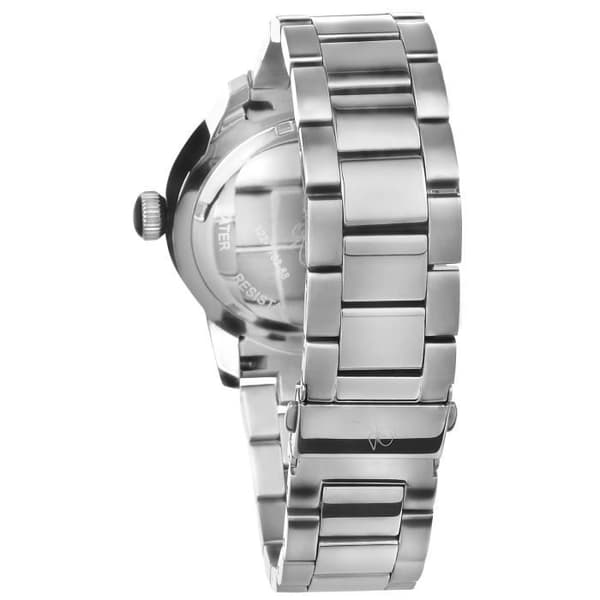 ORPHELIA herrklocka - analog kvarts - silverarmband i rostfritt stål - datum och lysande visare
