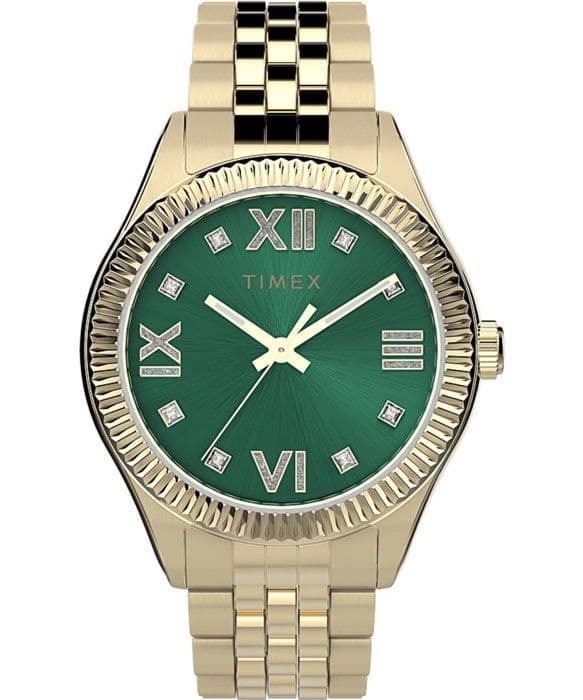 Timex Damklocka - TW2V45500 - Gult rostfritt stål - 5 ATM vattentät