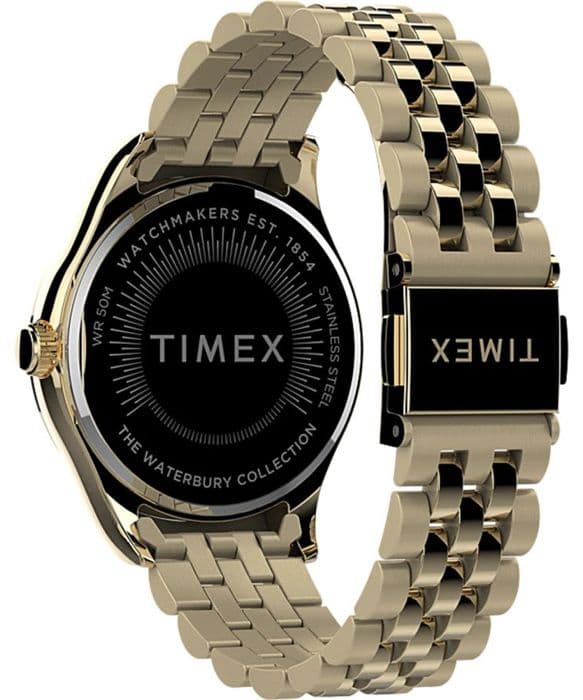 Timex Damklocka - TW2V45500 - Gult rostfritt stål - 5 ATM vattentät