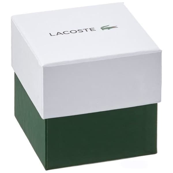 Herrklocka - Lacoste - Legacy - Svart läderarmband - 2010982