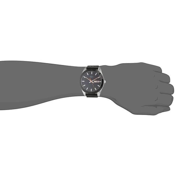 Herrklocka - Lacoste - Legacy - Svart läderarmband - 2010982