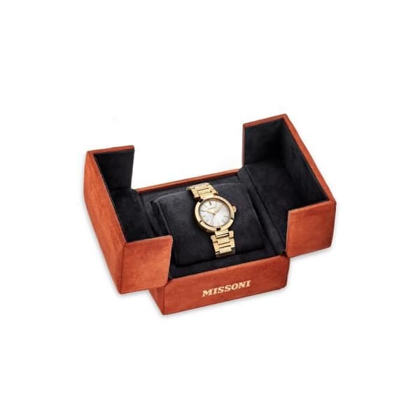Missoni Watch - Dam - MW2X00623 - Guld rostfritt stål - Vattentålig 5 Atm