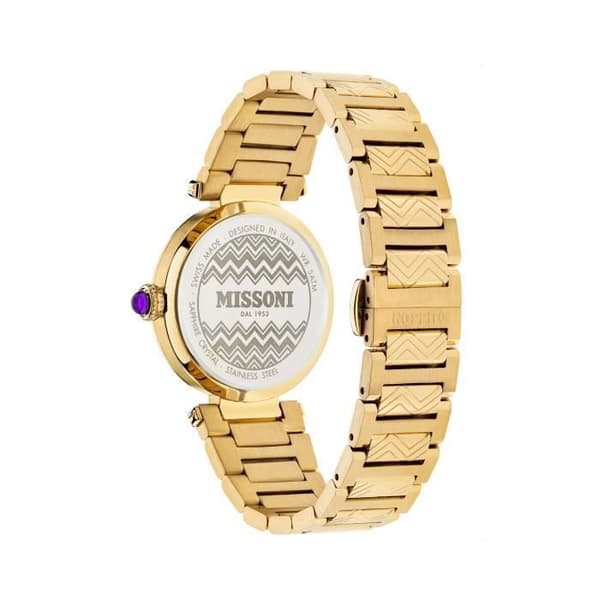 Missoni Watch - Dam - MW2X00623 - Guld rostfritt stål - Vattentålig 5 Atm